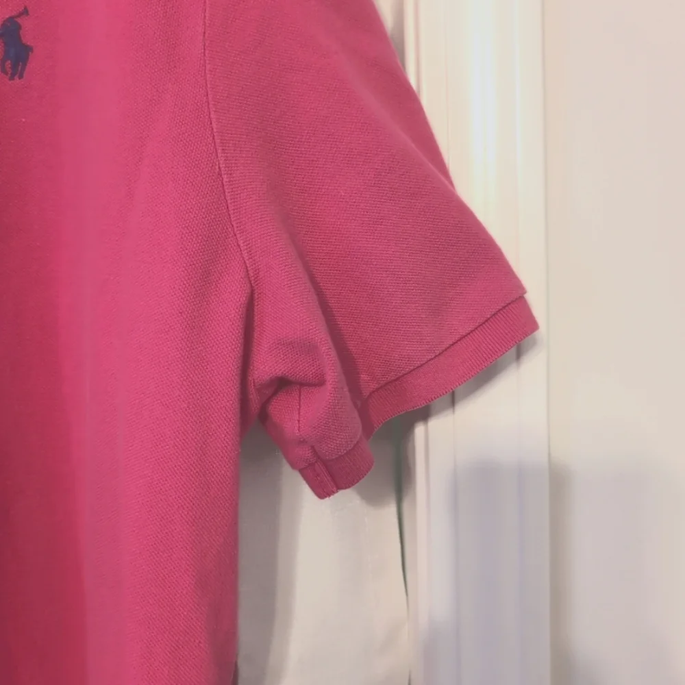 Polo Ralph Lauren Classic Fit Men's Short Sleeve Pink‎ Collared Polo Shirt Sz XL